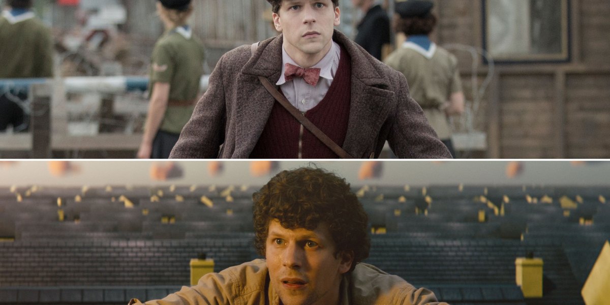 For Jesse Eisenberg, WWII biopic ‘Resistance’ and sci-fi nightmare ‘Vivarium’ both hit close to home