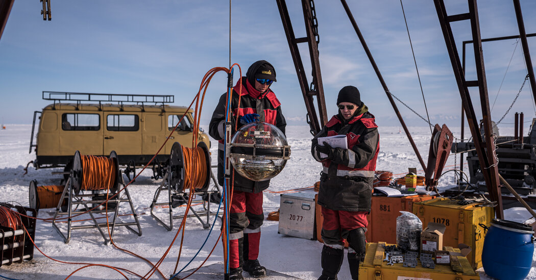 Hunting Ghost Particles Beneath the World’s Deepest Lake