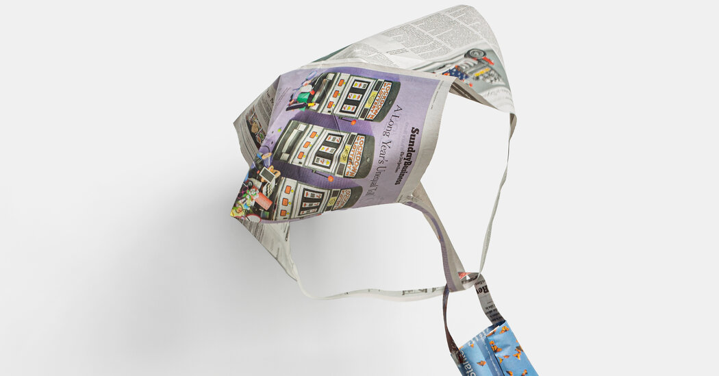 Make a Parachute Out of Newspaper