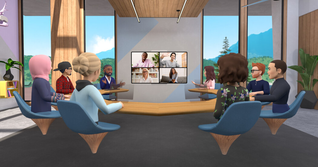 Facebook’s New Bet on Virtual Reality: Conference Rooms